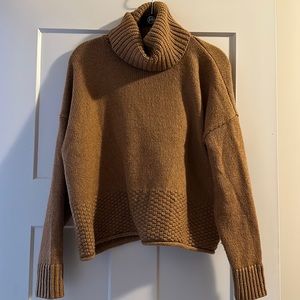 Madewell Rust Crop Sweater S